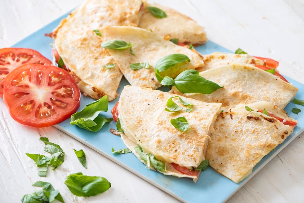 Quesadilla caprese