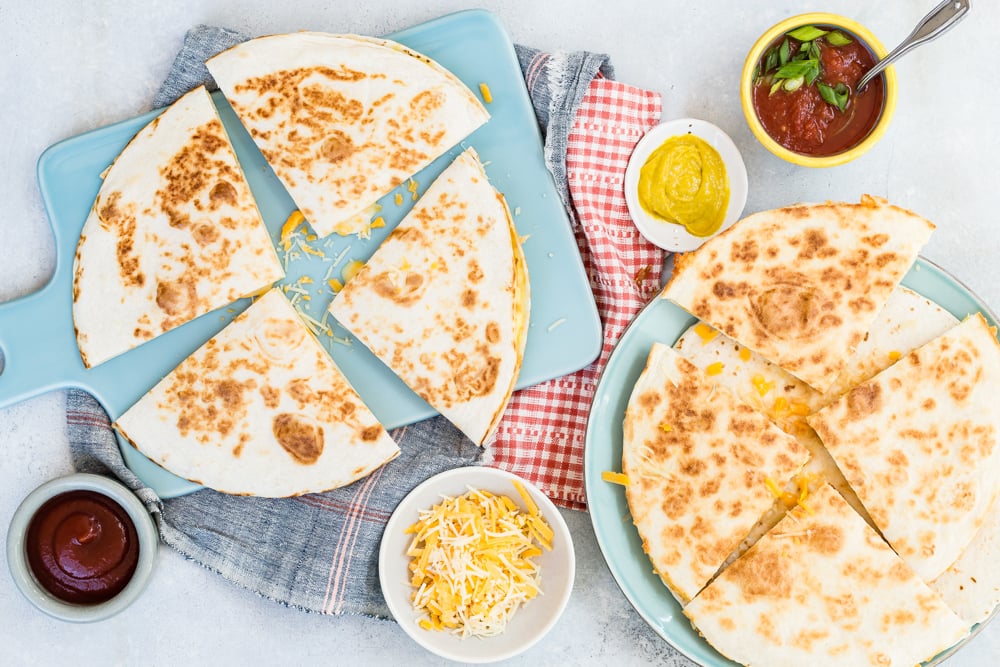 Quesadilla per la colazione
