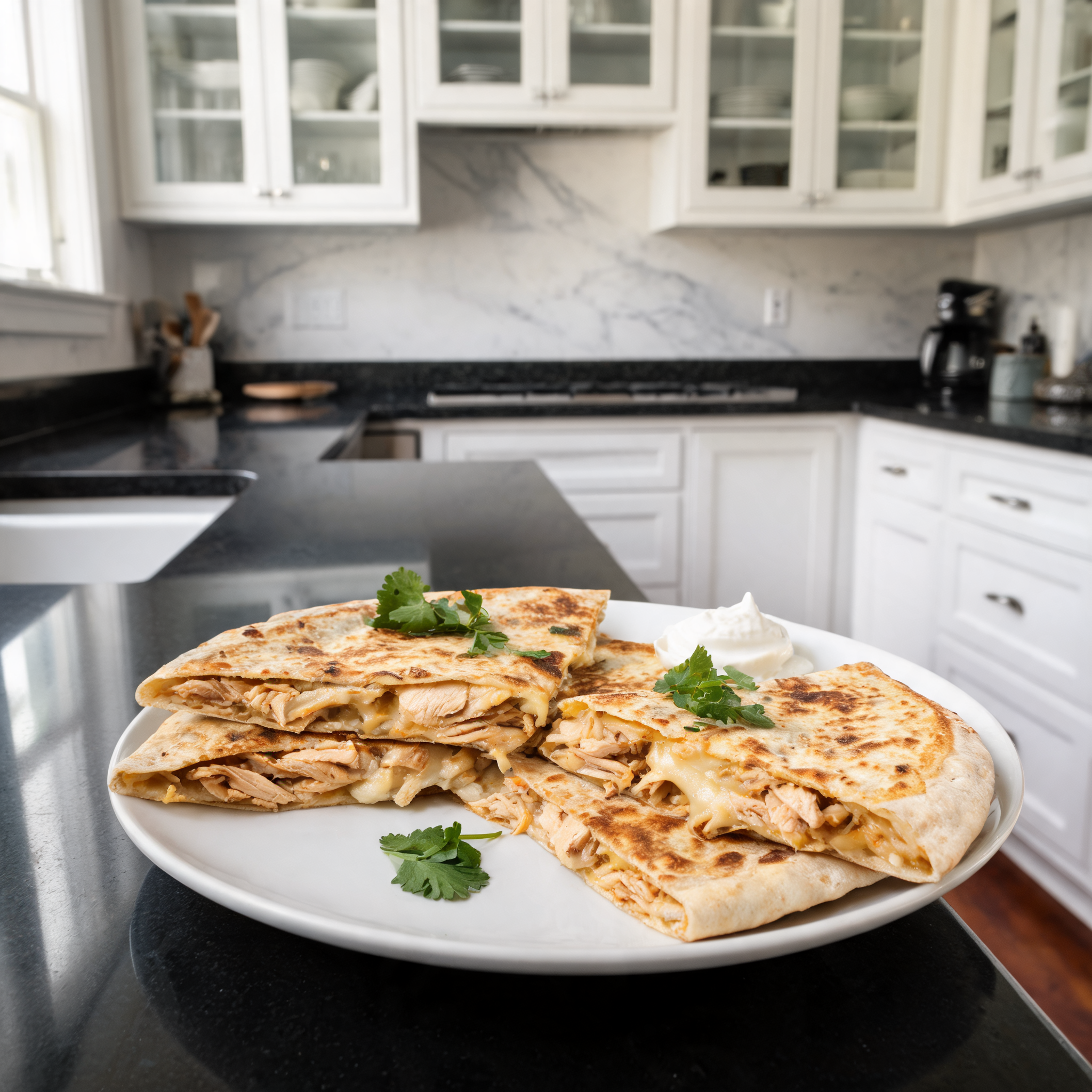 Quesadilla Proteica al Burro e Pollo - La Ricetta Fit Che Ti Conquista