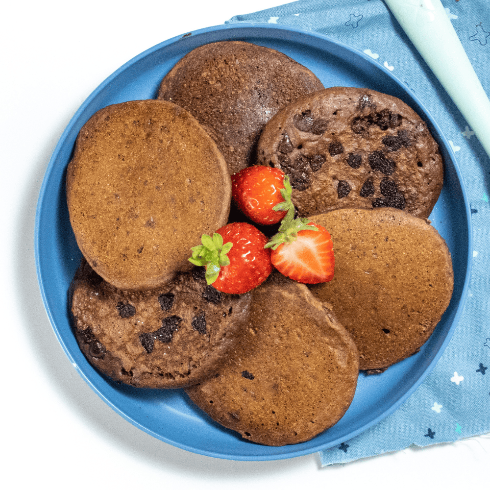 Pancake al cioccolato super soffici e salutari (i bambini adorano - le mamme approvano)