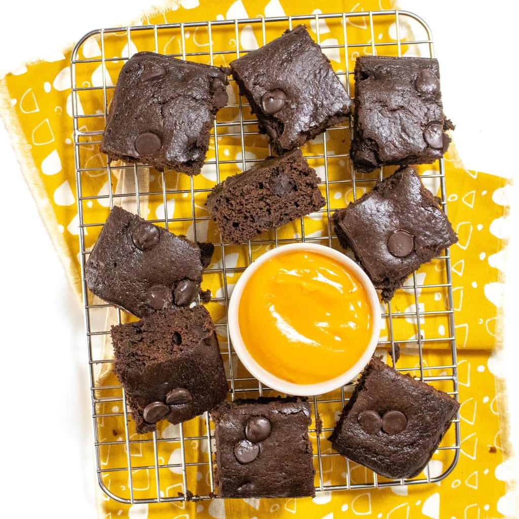 Brownies di patate dolci adatti ai bambini