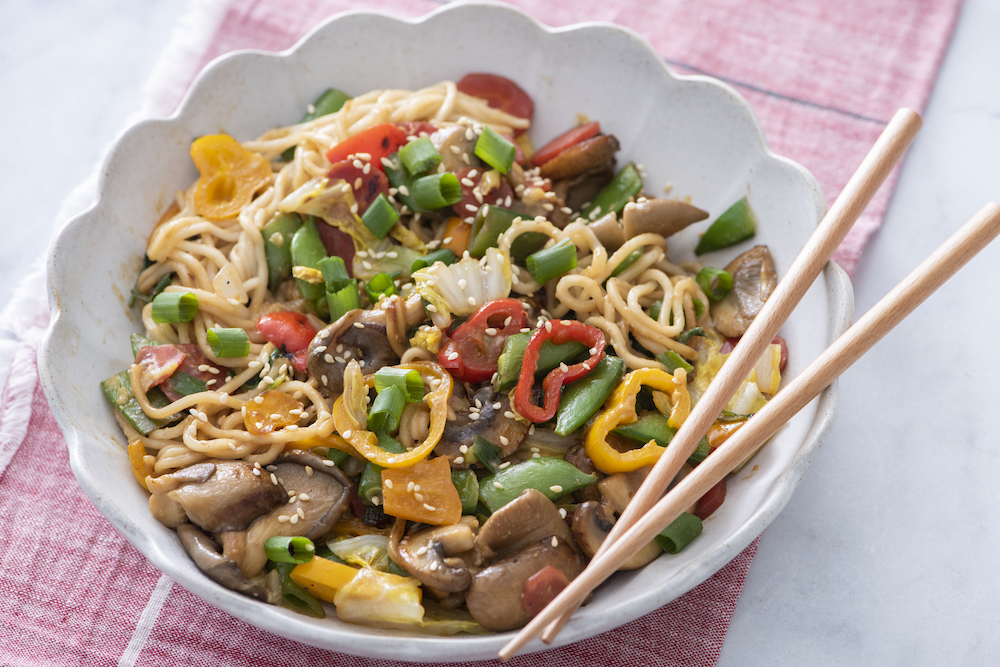 Ramen Noodle saltati in padella