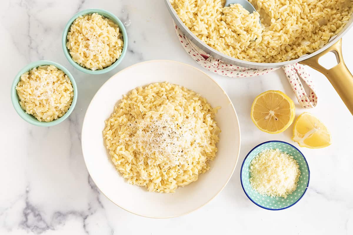 Risotto veloce all'orzo (20 minuti)