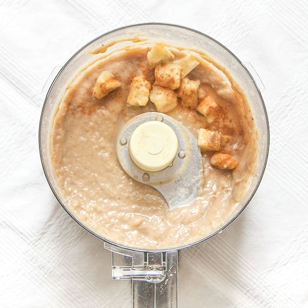 Banana arrosto + purea di omogeneizzato alla cannella (BUONISSIMO!)