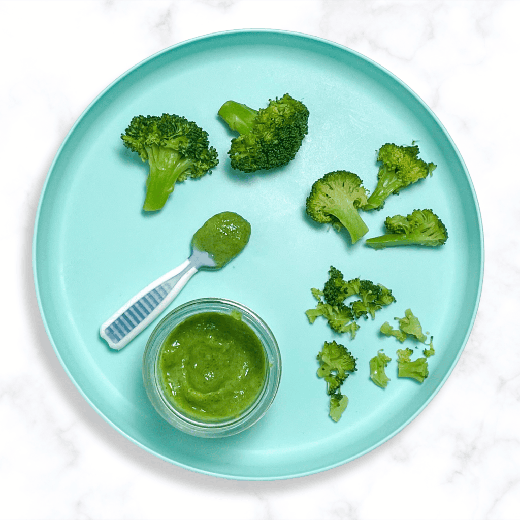 Broccoli per lo svezzamento guidato dal bambino (6+ mesi)