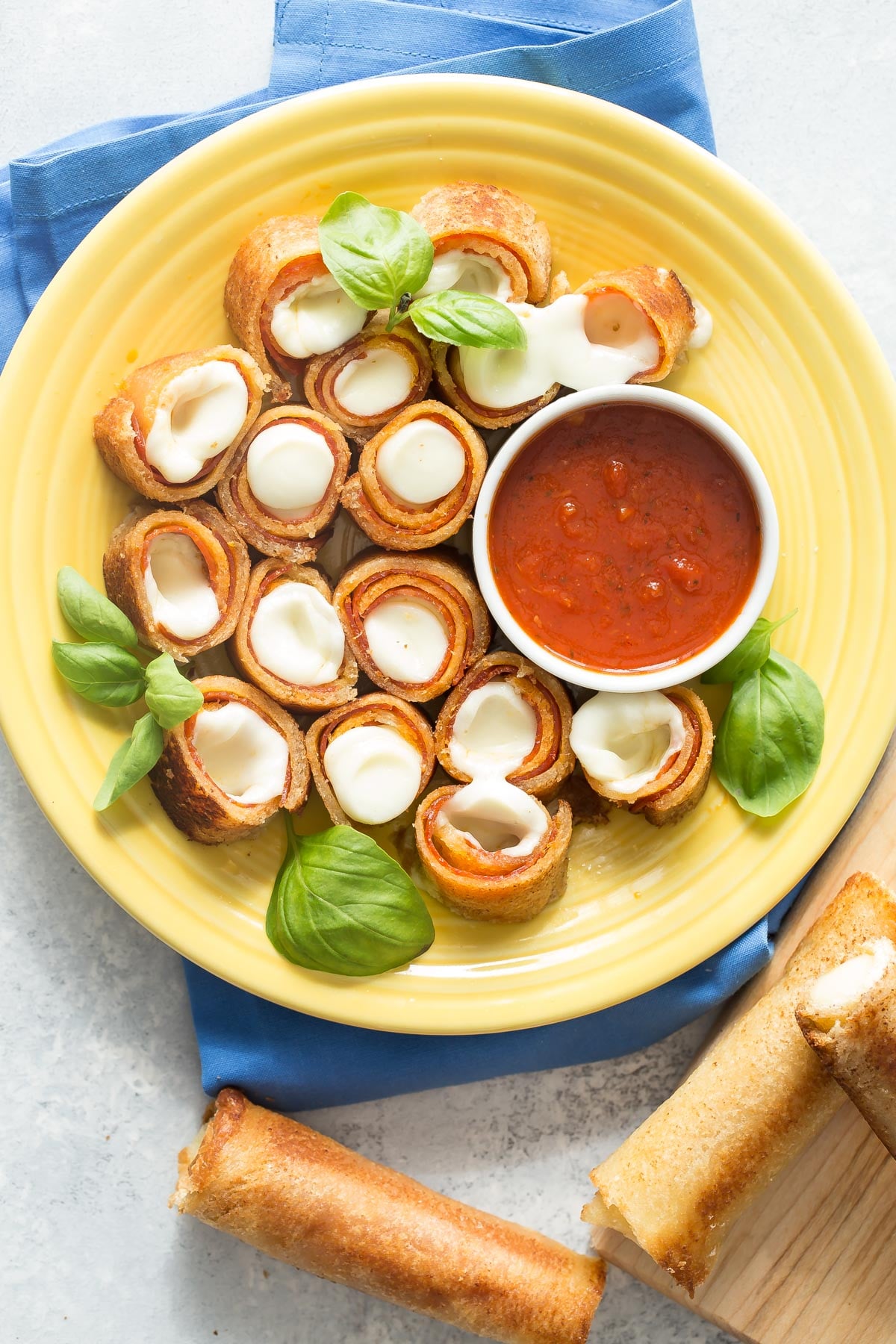 Roll-up di pizza