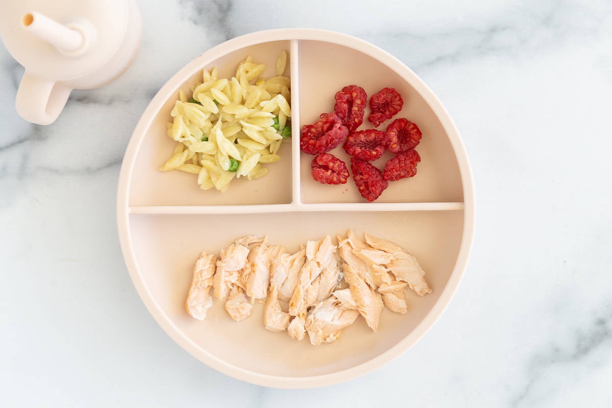 Salmone per neonati e bambini piccoli