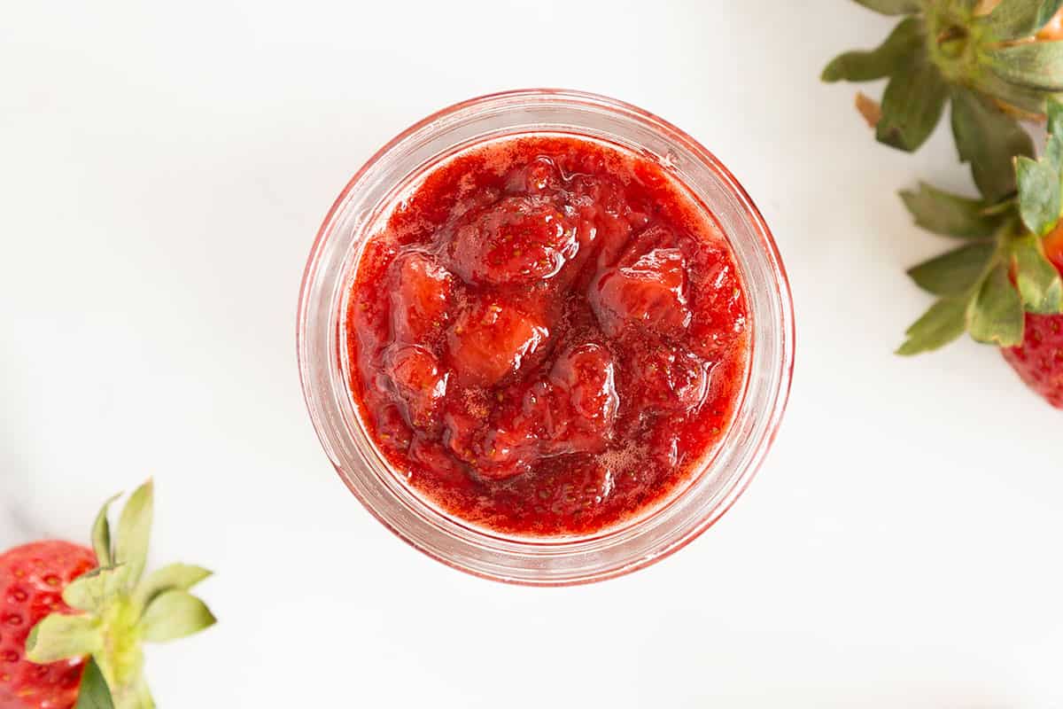 Salsa Di Fragole Fresche