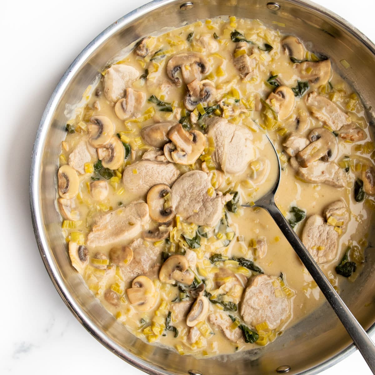 Salsa Di Maiale E Cremosa Di Mele