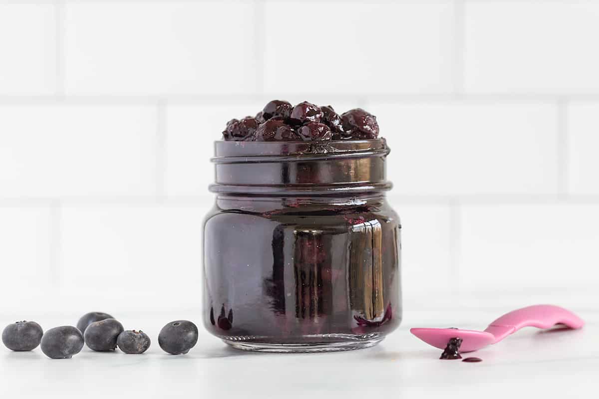 Salsa di mirtilli facile