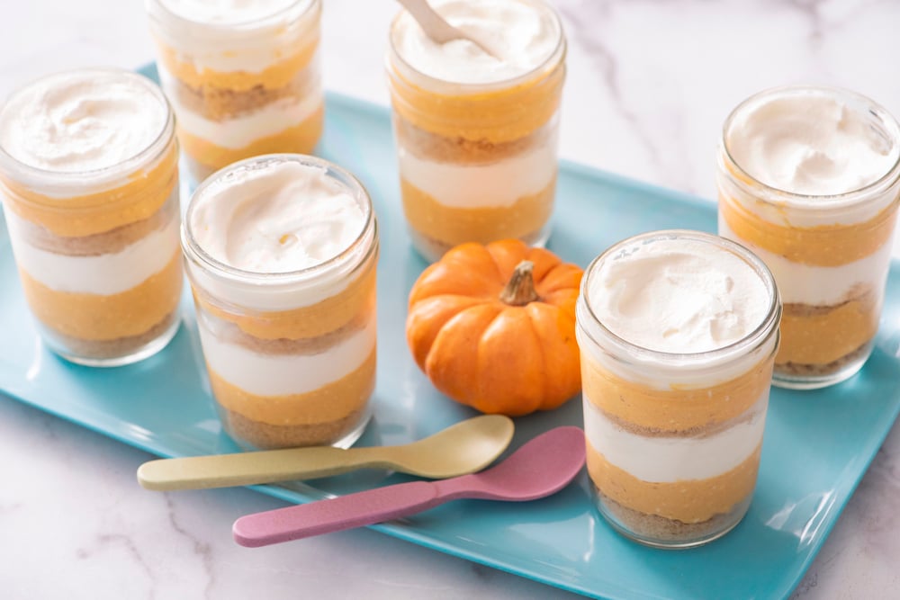 Semifreddi alla torta di zucca