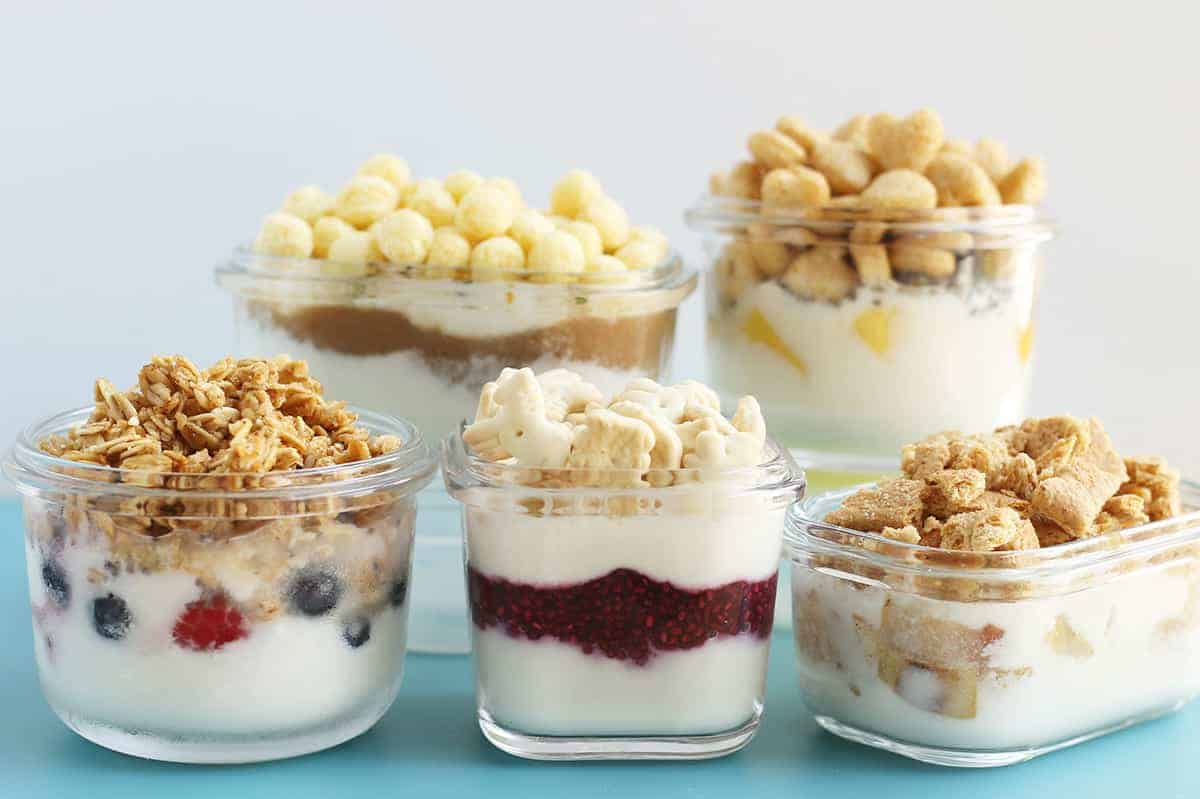 Semifreddi veloci allo yogurt
