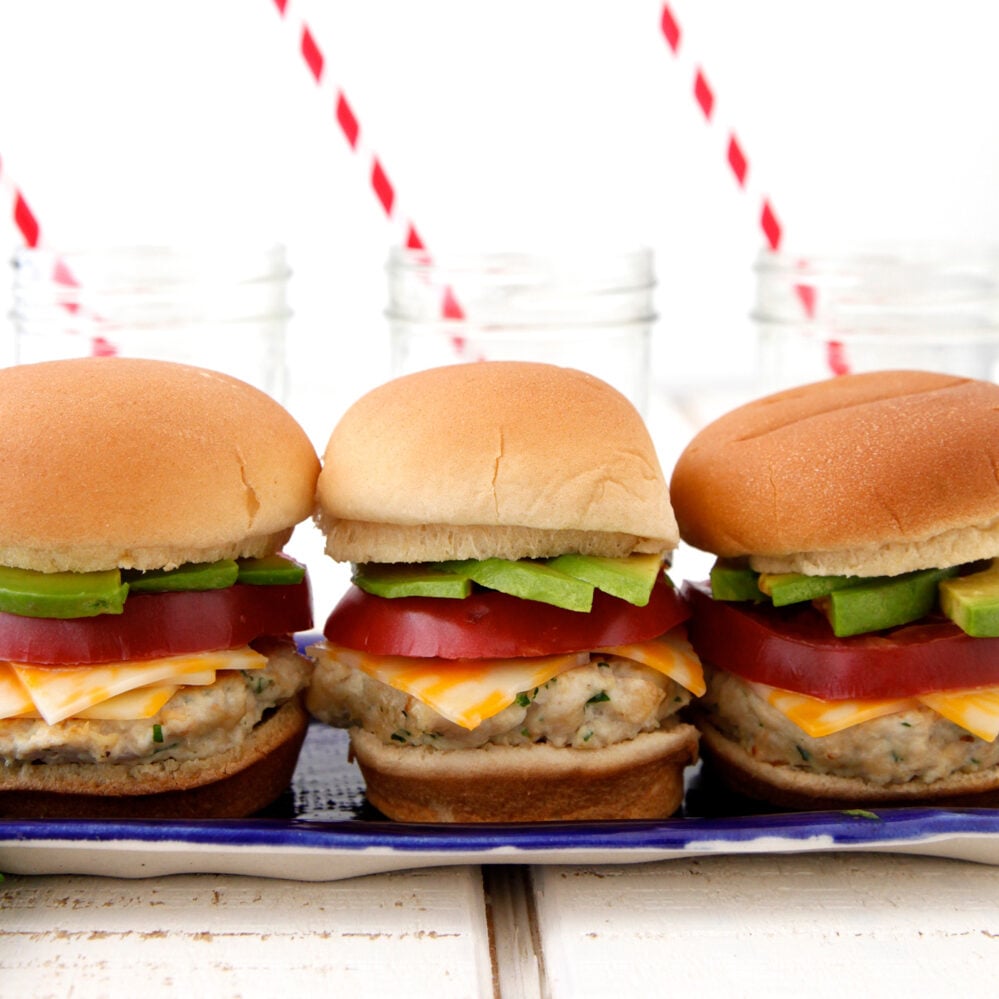 Slider di pollo messicani