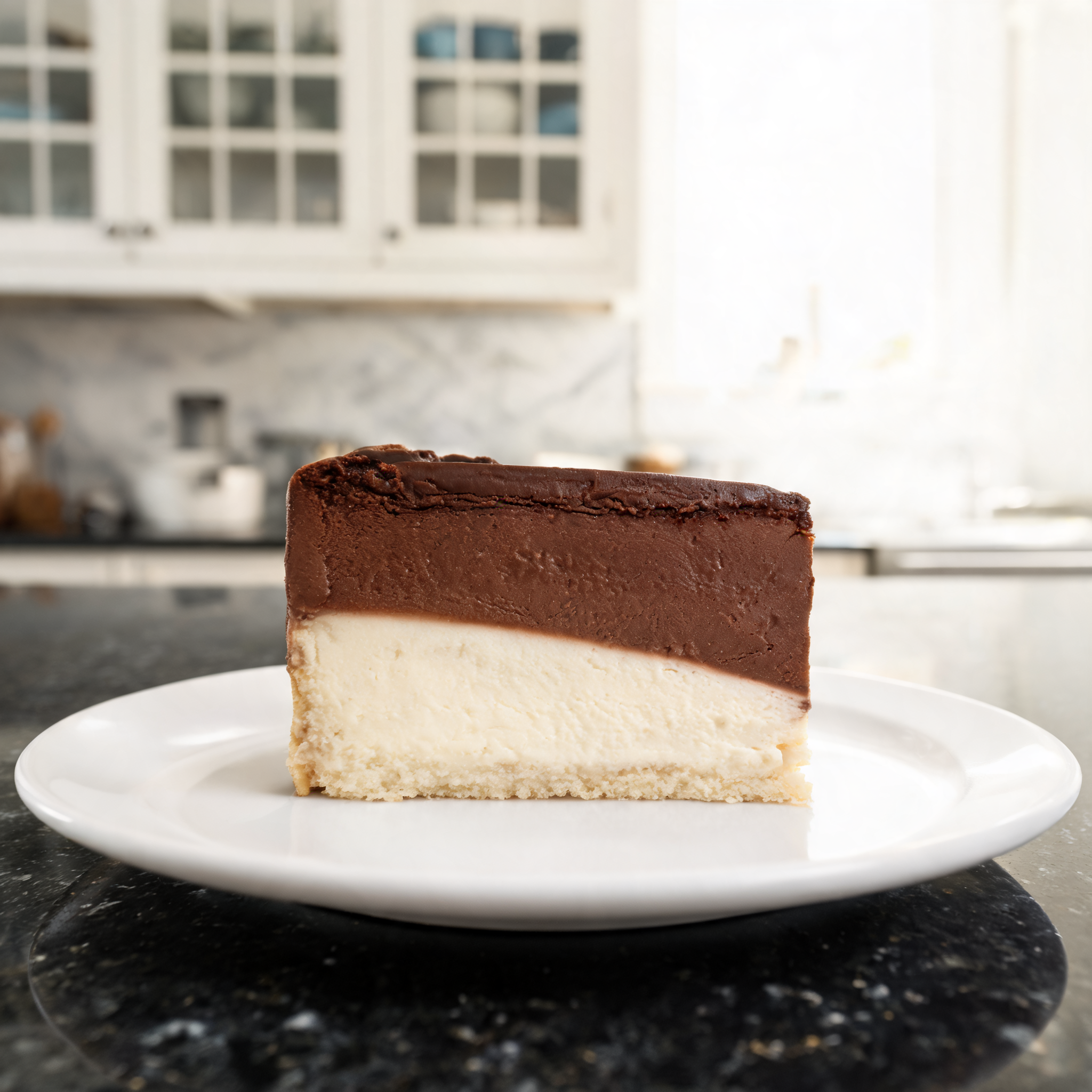 Cheesecake Ricotta e Cioccolato a Strati