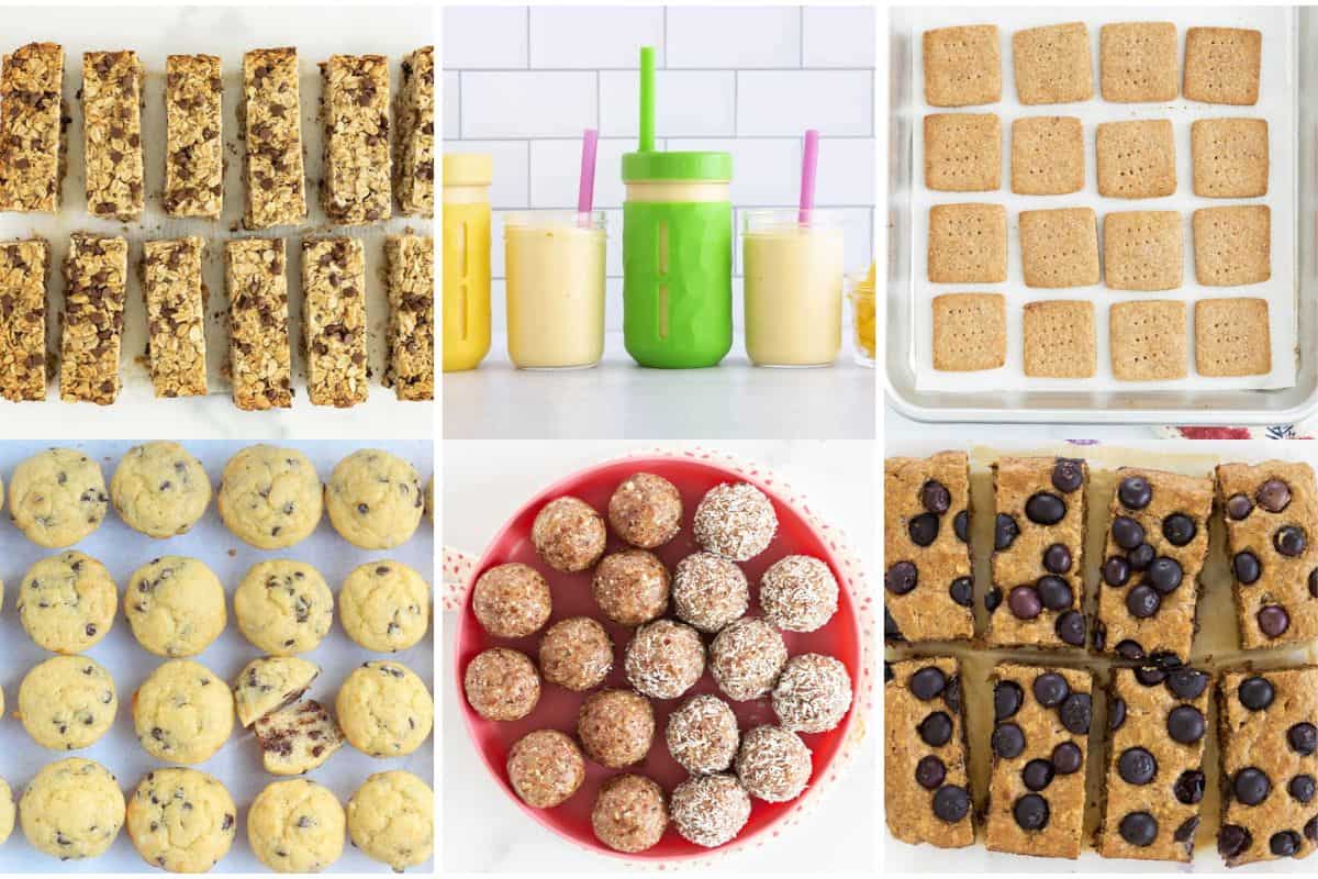 Snack scolastici per bambini