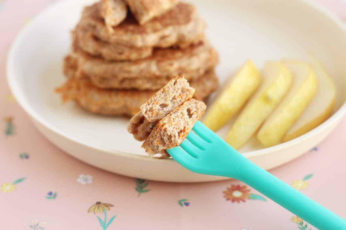 Soffici pancake alle carote (con yogurt!)
