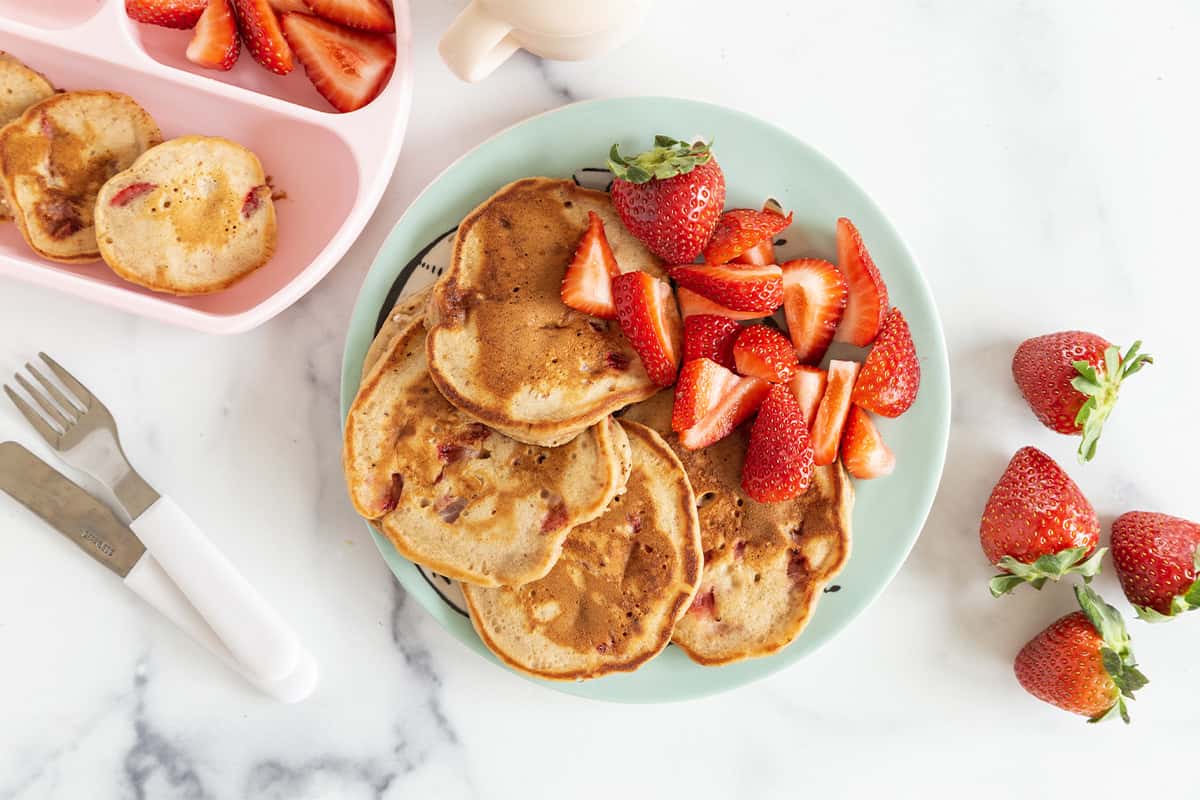 Soffici Pancake Alle Fragole (2 Modi)