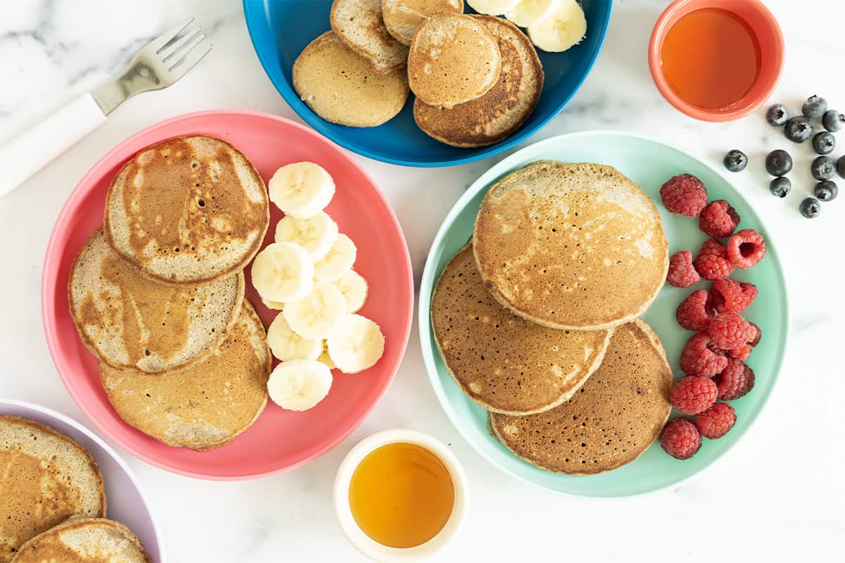 Soffici pancake di grano saraceno