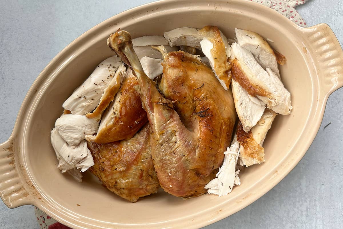 Spatchcock Tacchino alle erbe e limone