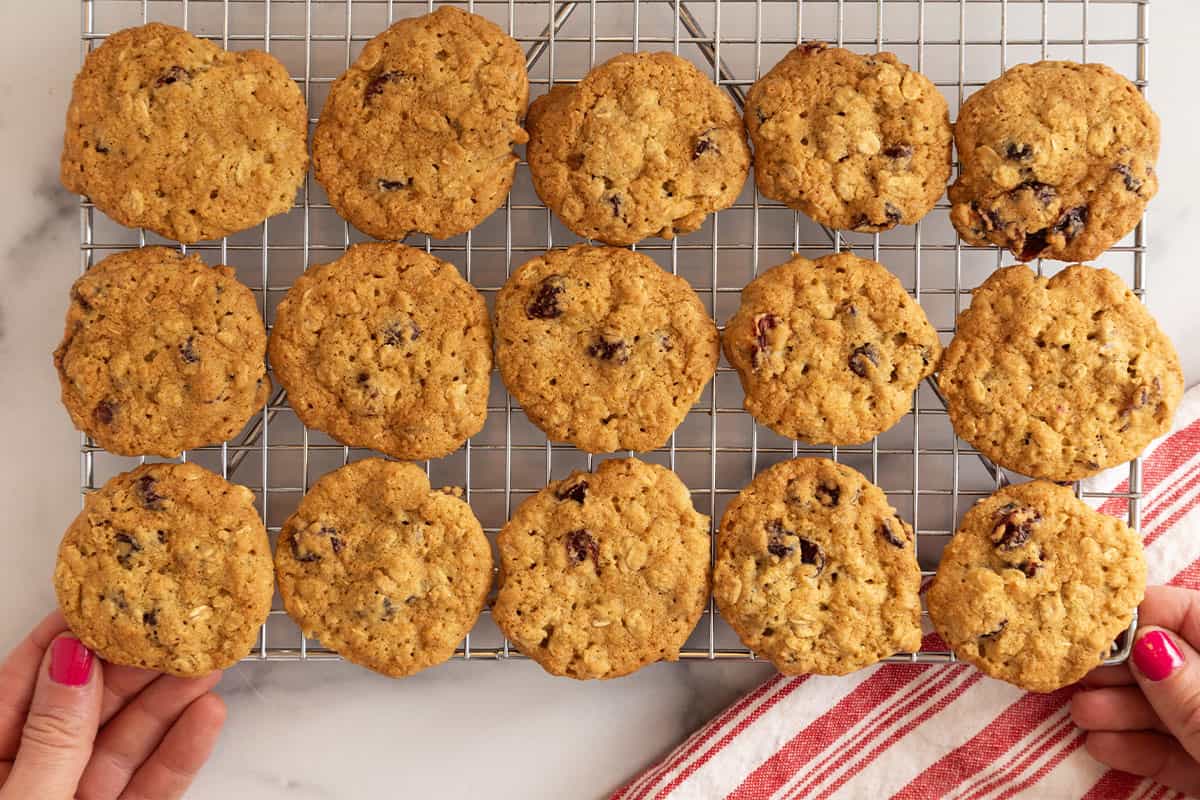 Spostati sulle gocce di cioccolato, i biscotti ai mirtilli rossi sono qui