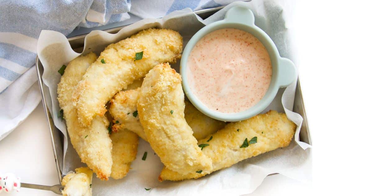 Straccetti di pollo alla parmigiana (senza glutine e adatti ai bambini)