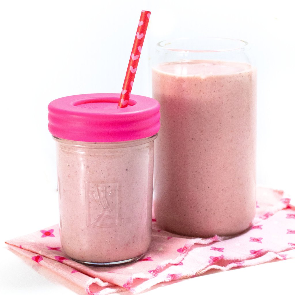 Frullato di fragole, banane e avena in 5 minuti