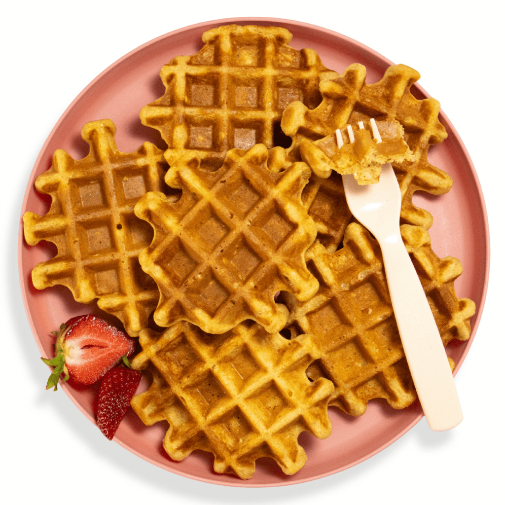 Waffle di patate dolci a 5 stelle per neonati e bambini piccoli