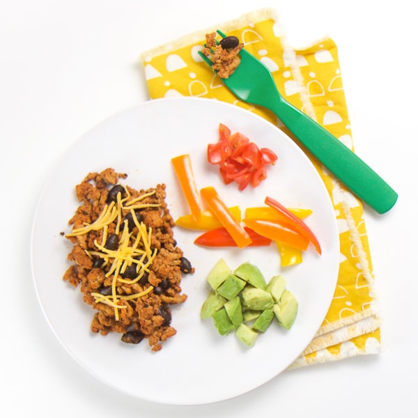 Taco Tuesday preferito dalla famiglia per neonati e bambini piccoli