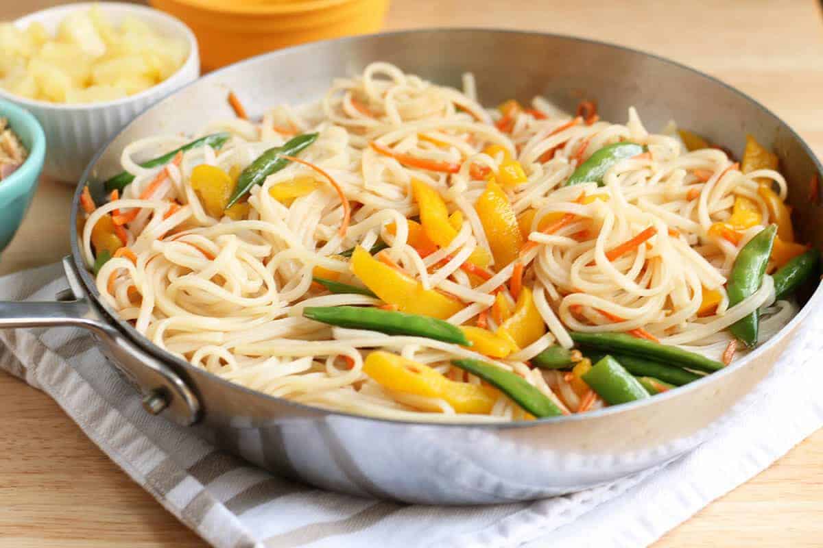 Tagliatelle saltate in padella in 20 minuti