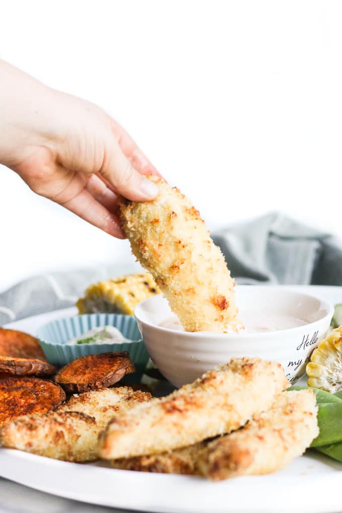 Teneri di pollo al cocco - Piccoli buongustai sani