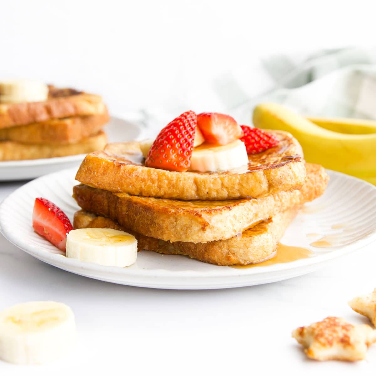 Toast francese alla banana