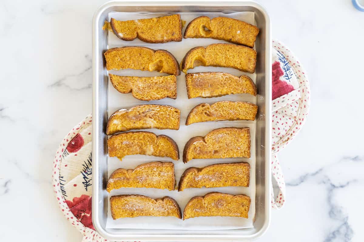 Toast francese preferito alla zucca