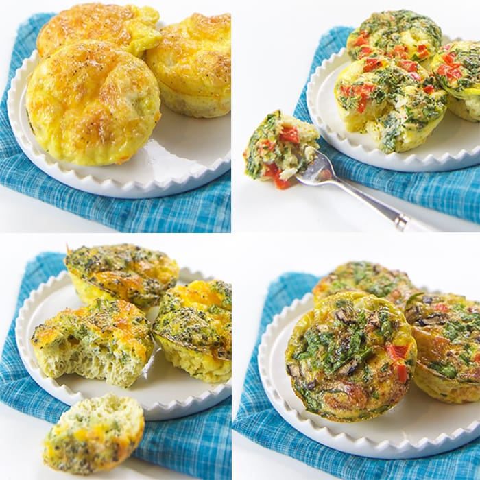4 muffin all'uovo per la colazione (approvati per neonati, bambini piccoli e bambini)