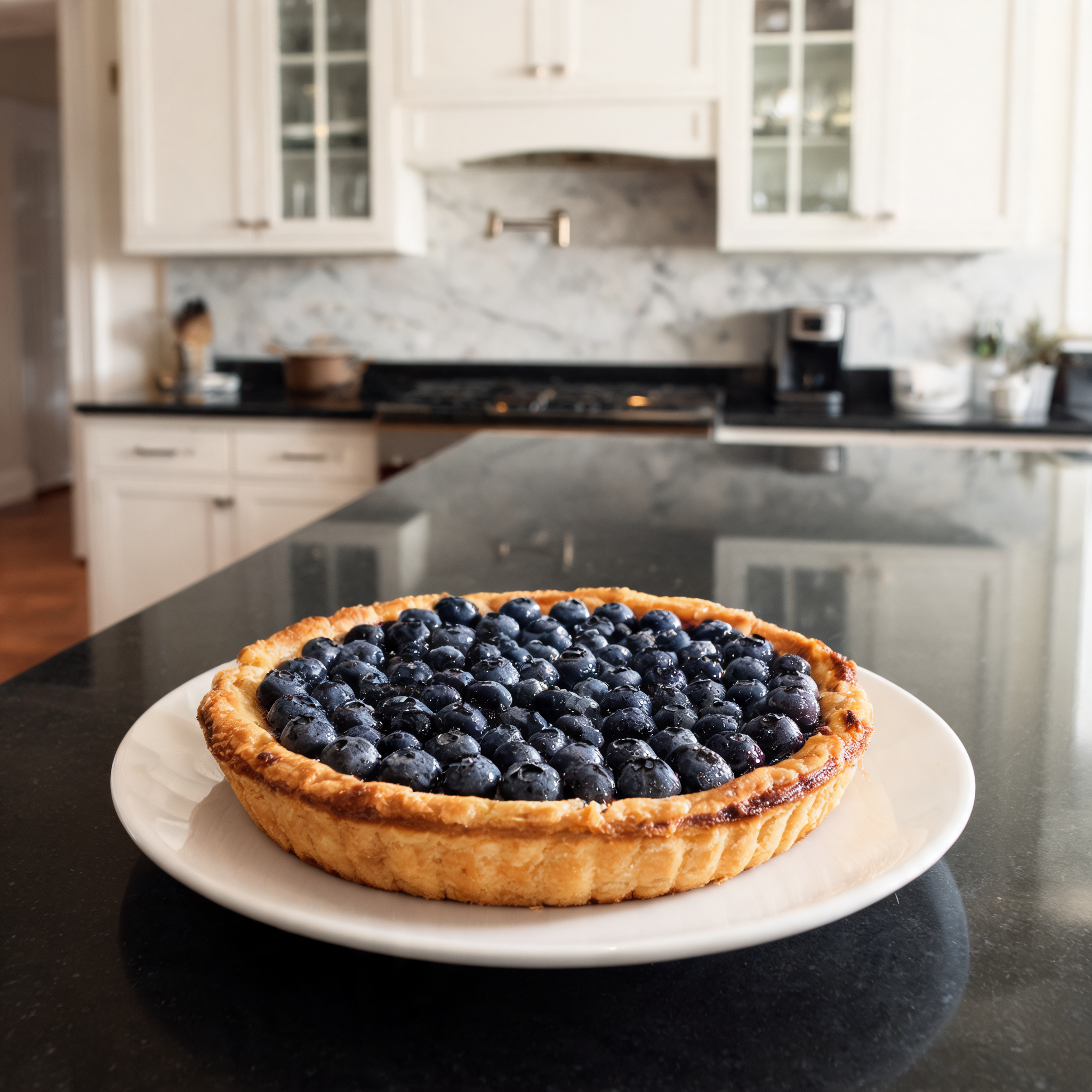 Torta ai Mirtilli Proteica in 5 Ingredienti