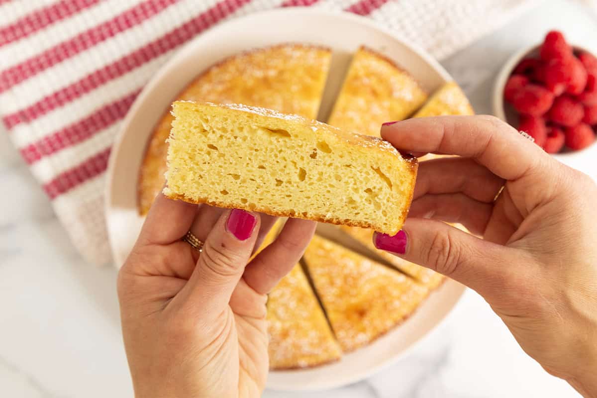 Torta allo yogurt greco