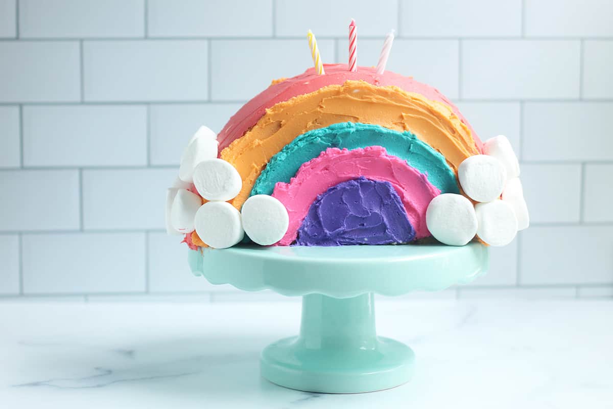 Torta arcobaleno preferita
