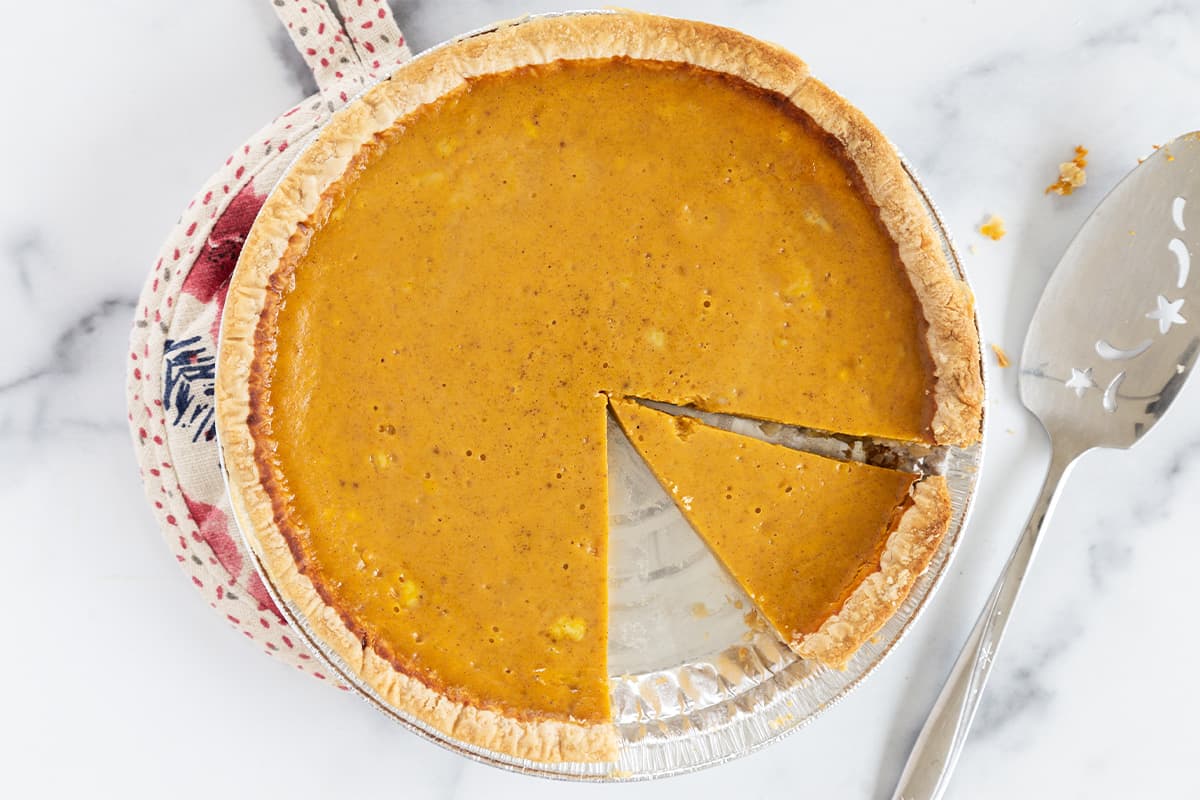 Torta di zucca facile