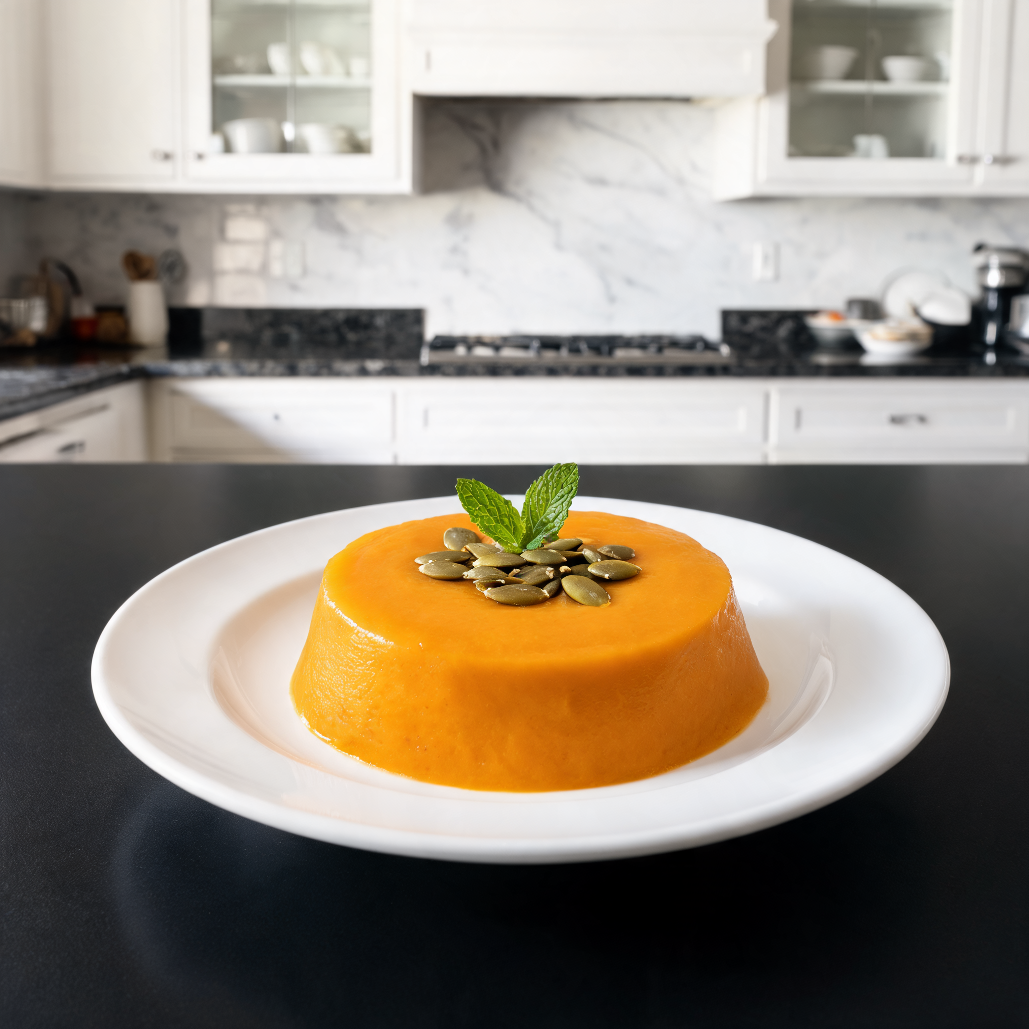 Dolce di Zucca Proteico Freddo - Ricetta Facile per Piccoli Chef