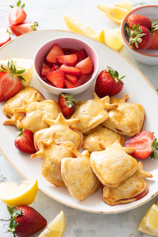 Tortini di fragole e limone