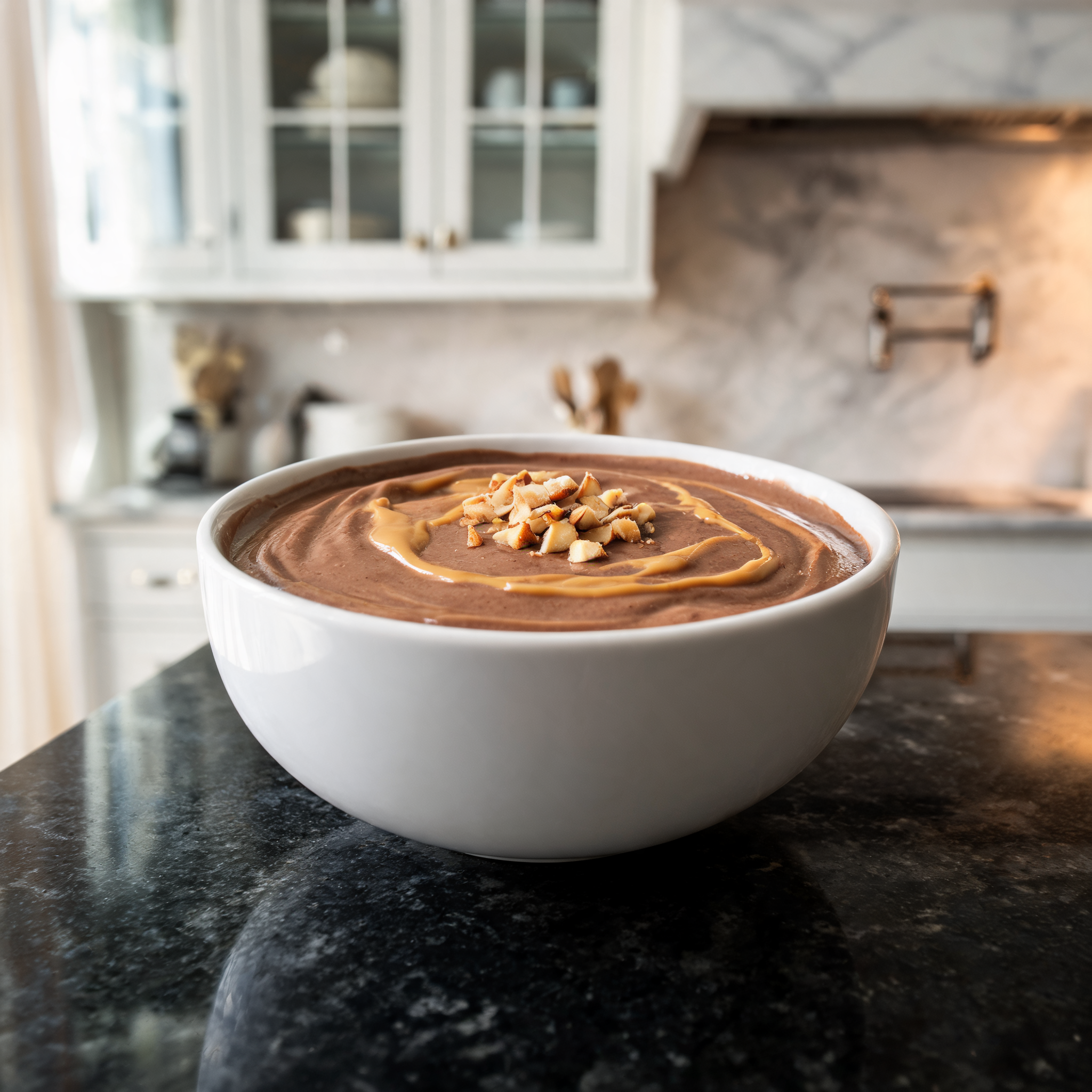 Budino Cioccolato e Burro d'Arachidi: il Trucco dei 2 Ingredienti