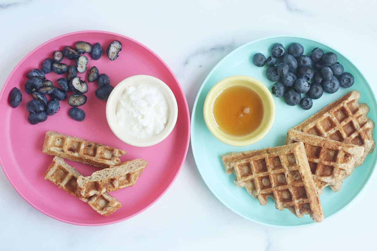 Waffle alla banana preferiti