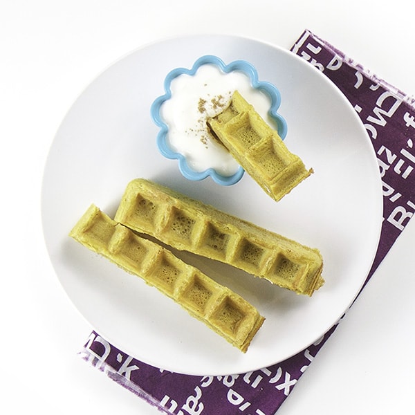 Waffle Dippers integrali alla zucca (dolcificati naturalmente!)