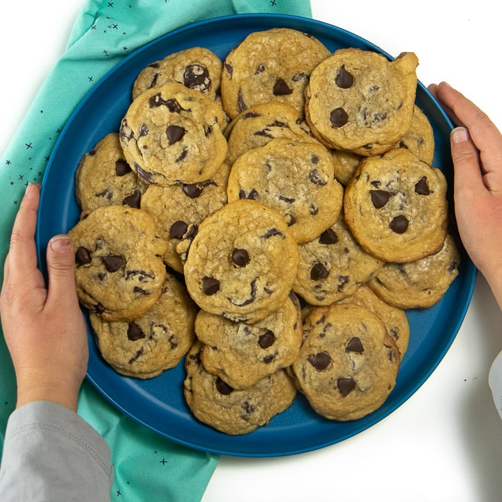 Biscotti integrali con gocce di cioccolato (i preferiti dai bambini!)