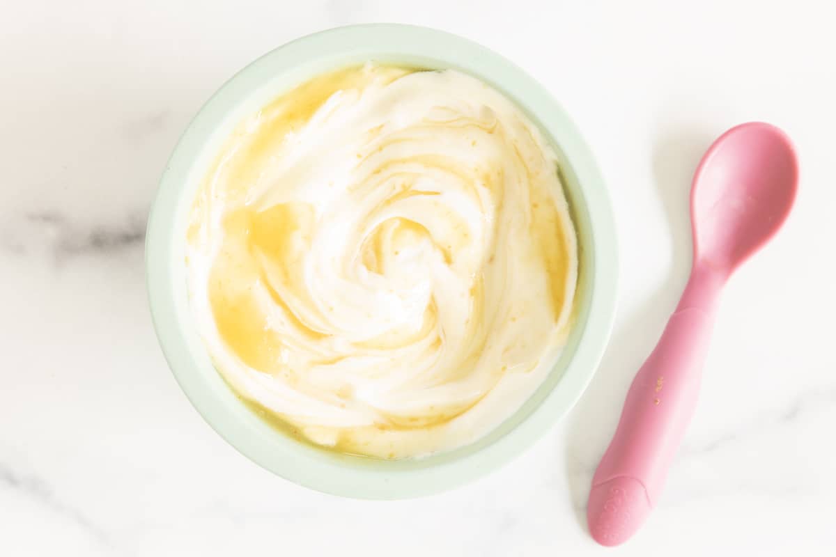 Yogurt alla mela preferito (2 ingredienti)