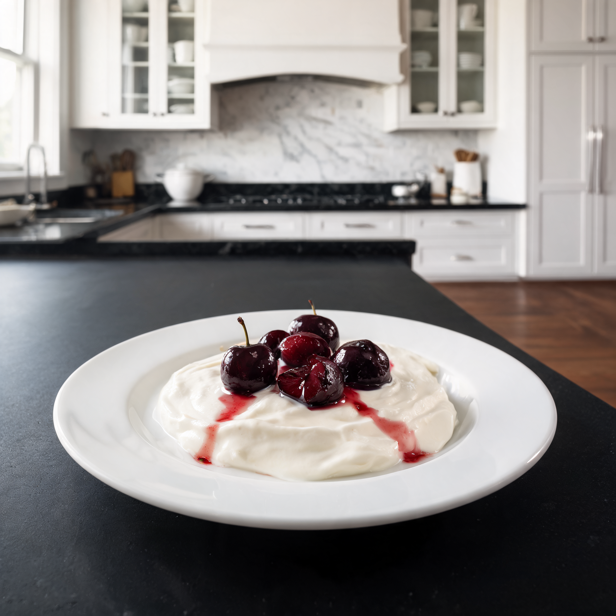 Yogurt Cremoso alle Amarene - Ricetta Monodose