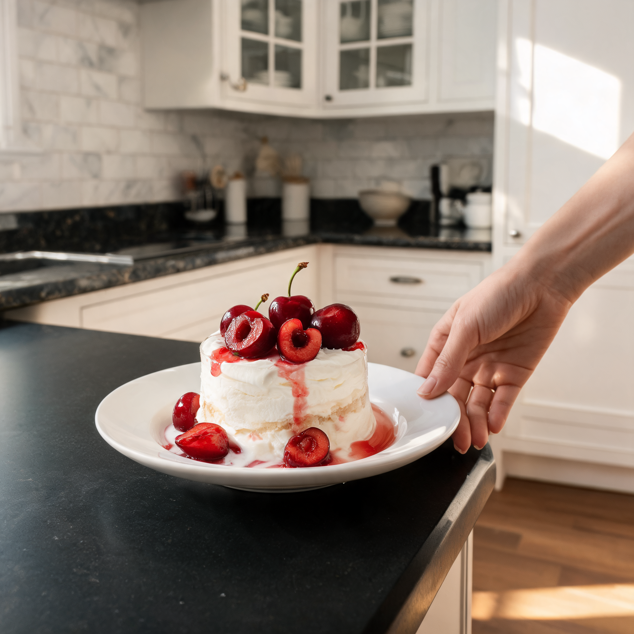 Parfait alle Ciliegie con Yogurt Soffice