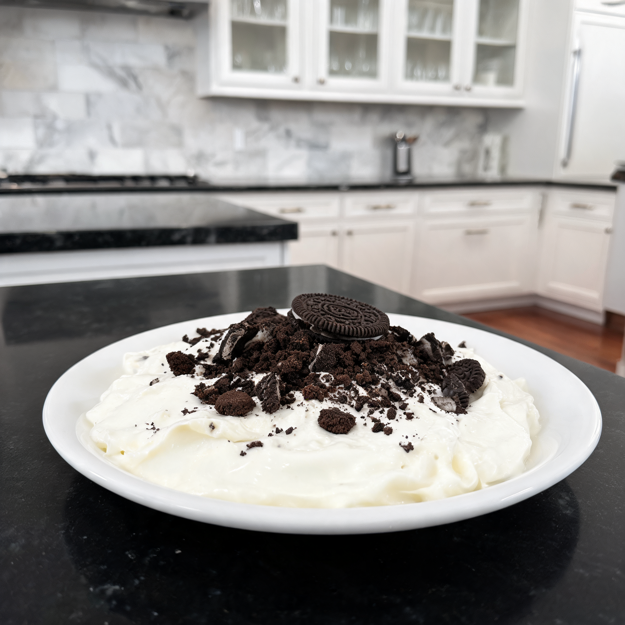 Yogurt Cremoso ai Biscottini Oreo - Ricetta Senza Cottura