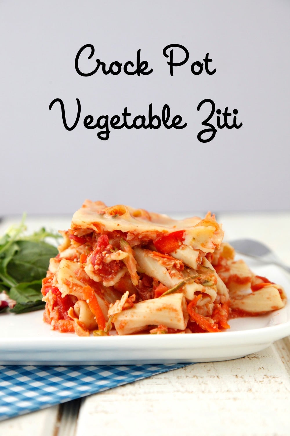 Ziti di verdure a cottura lenta