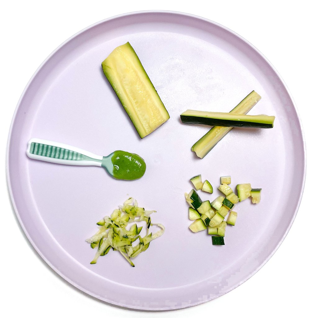 Omogeneizzato di zucchine facilissimo (purea e svezzamento guidato dal bambino)