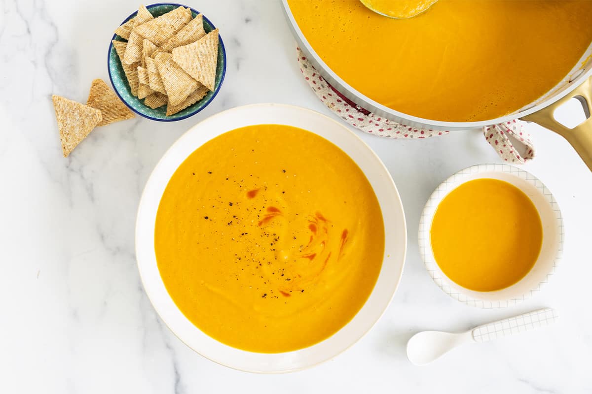 Zuppa Cremosa Di Carote (Vegana E Facilissima)